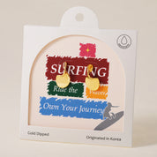 Golden Waves, Earrings