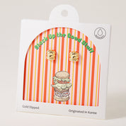 Burger Stacks and Sass, Earring