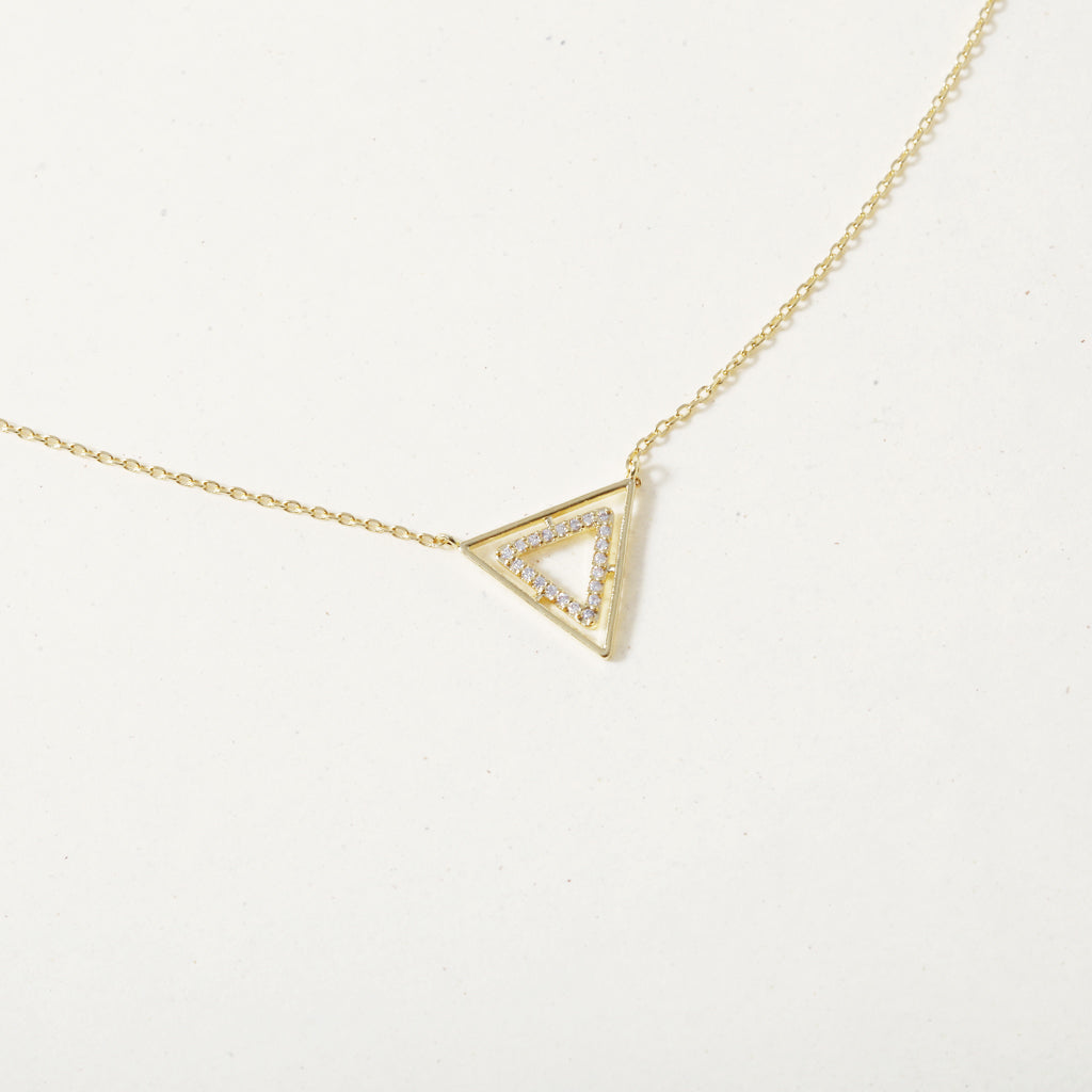 Wanderlust Triangle, Necklace