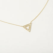 Wanderlust Triangle, Necklace