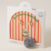 Burger Stacks and Sass, Earring