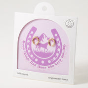 Horseshoe Luck, Earring