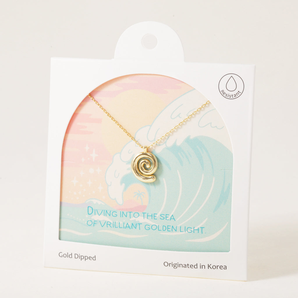 Ocean Whirl, Necklace