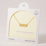 Joy Bar, Necklace
