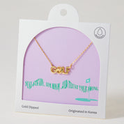 Par-fect Swing ‘GOLF’, Necklace