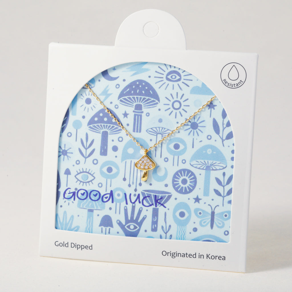 Mystical Mushroom: Good Luck Necklace
