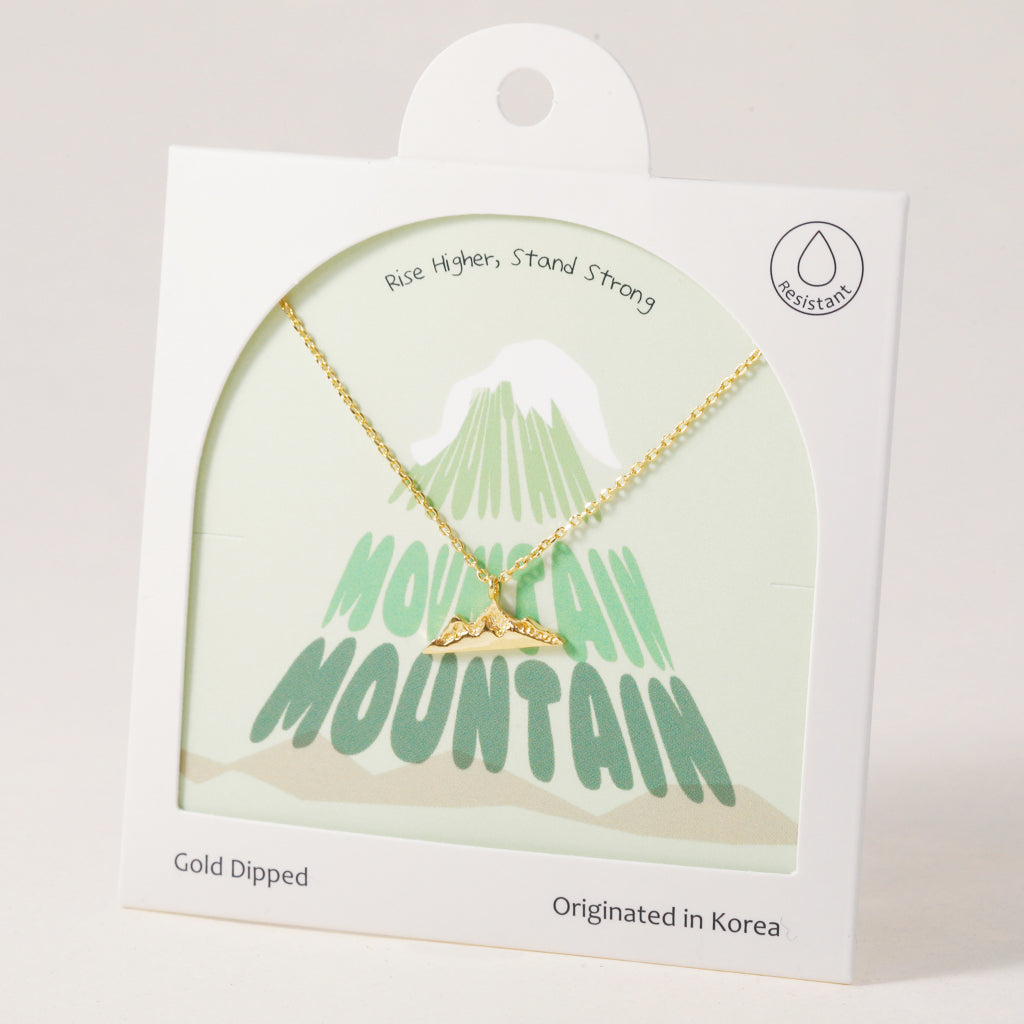 Mountain Peak State of Mind, Necklace