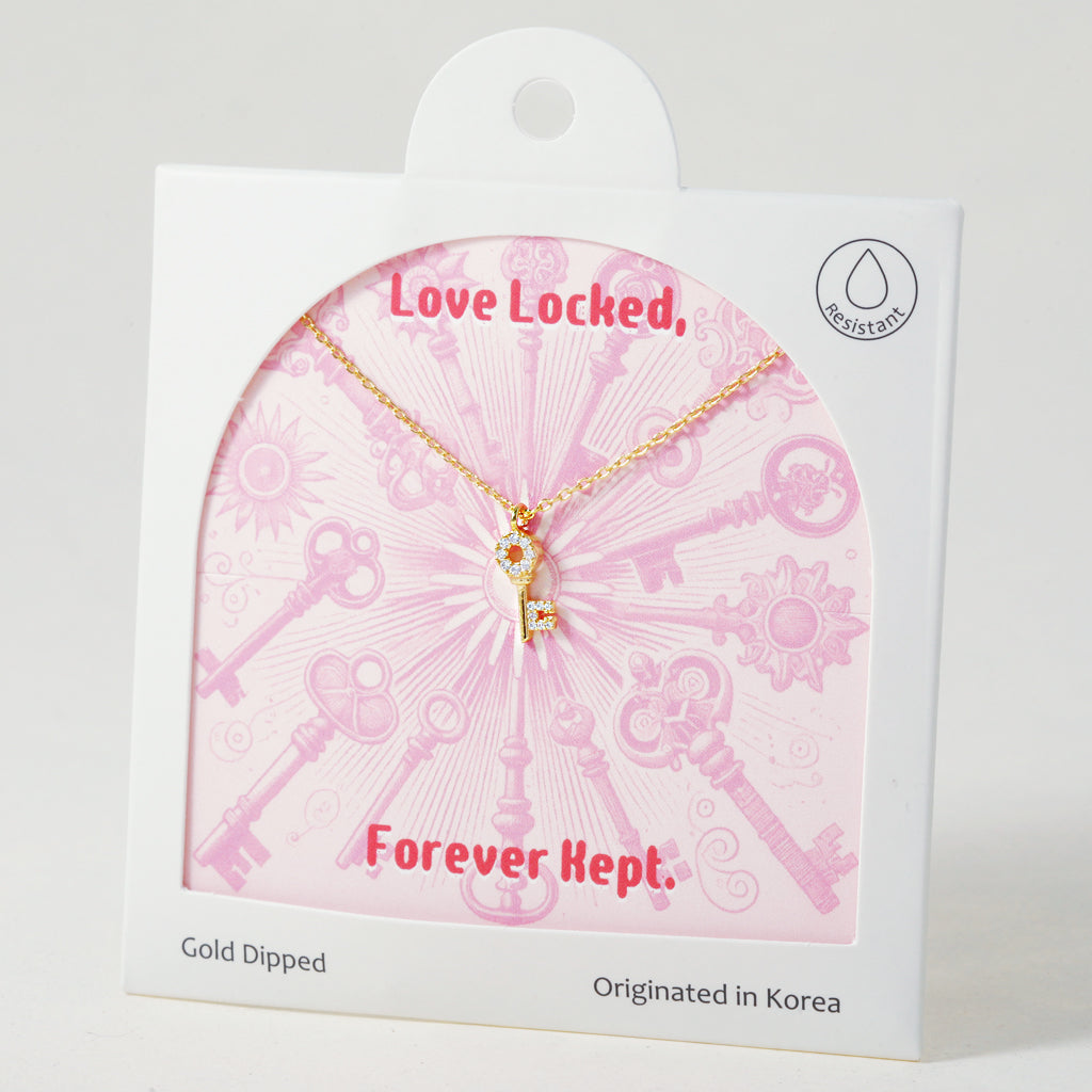 Key to My Heart: Love Locked Necklace