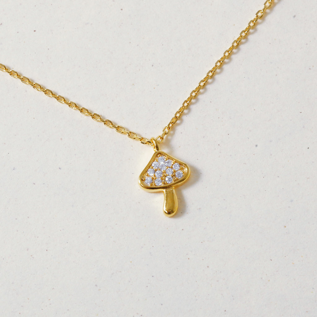 Mystical Mushroom: Good Luck Necklace