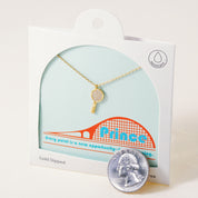 Ace It Tennis Racket, Necklace