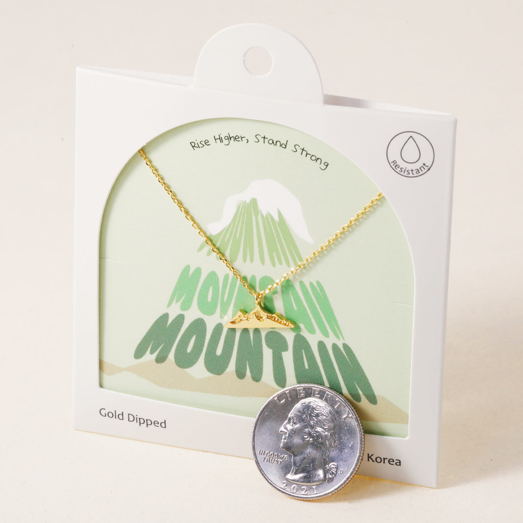 Mountain Peak State of Mind, Necklace