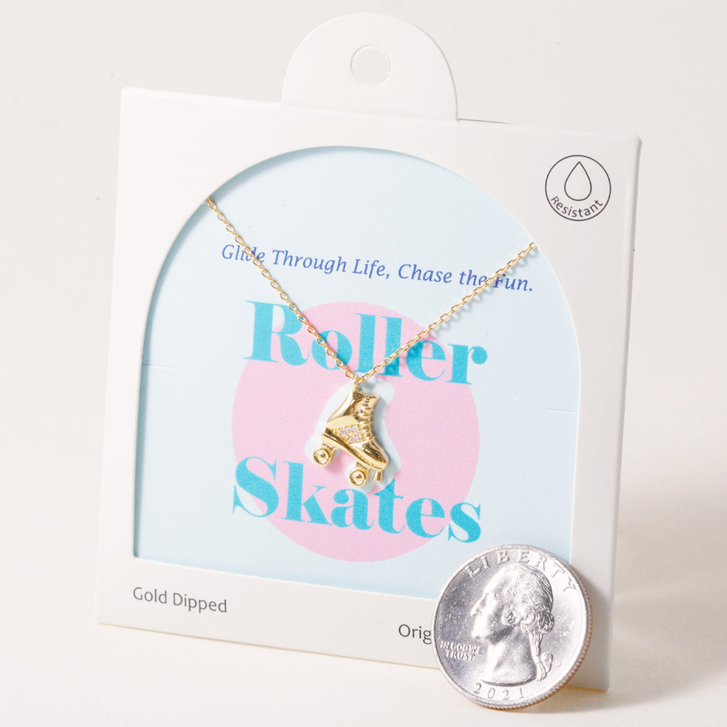 Roller Skates, Necklace