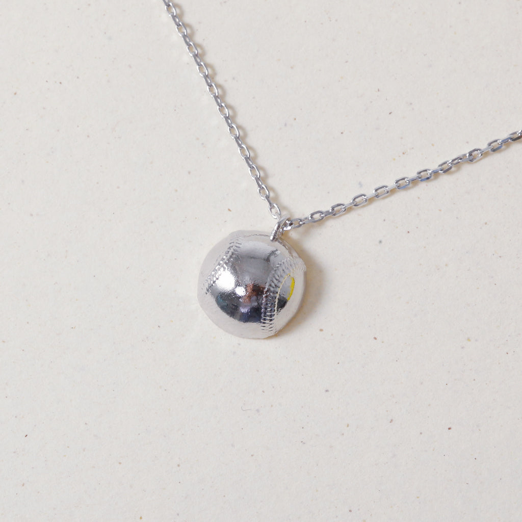 Playful Pitch: Baseball  Necklace