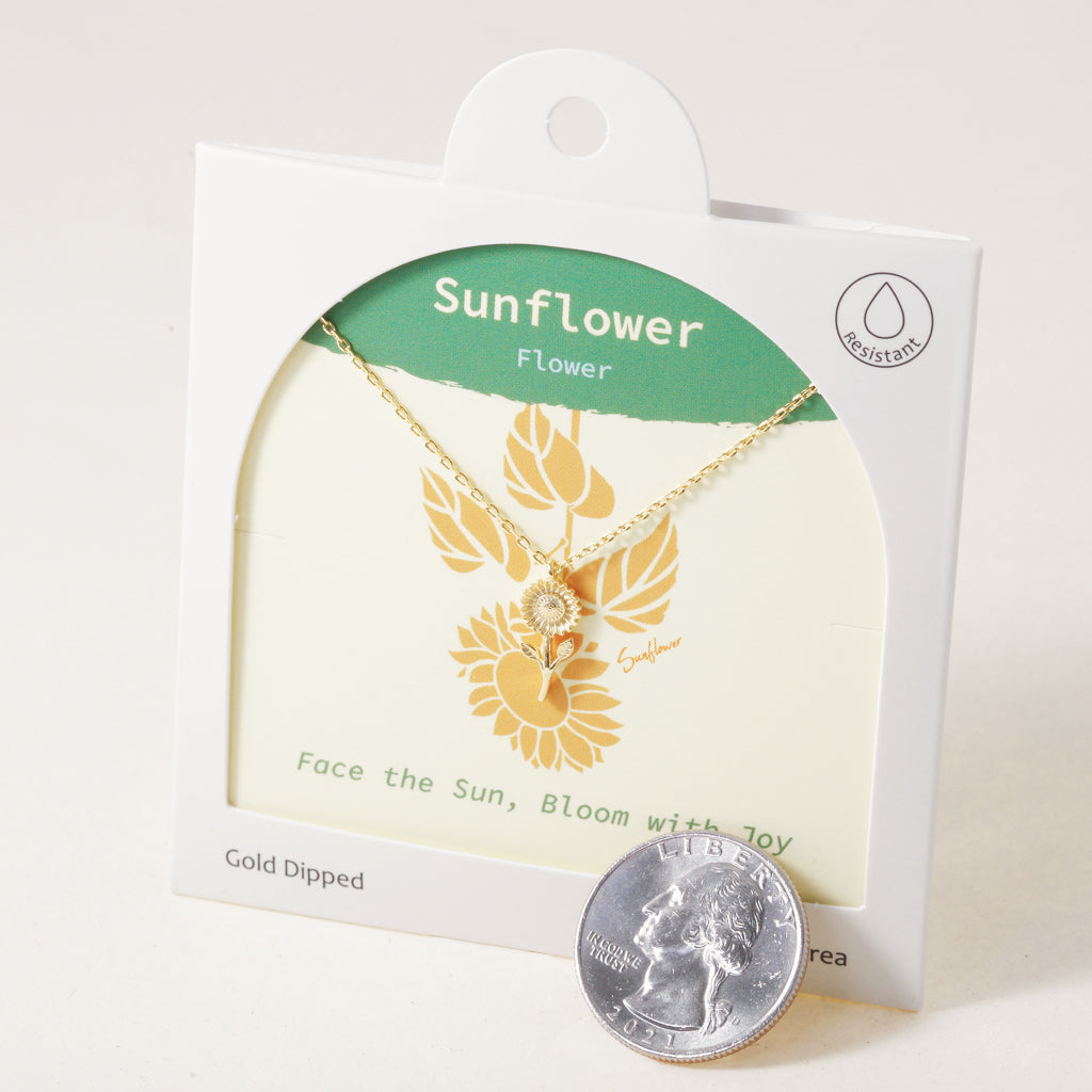 Golden Bloom, Necklace
