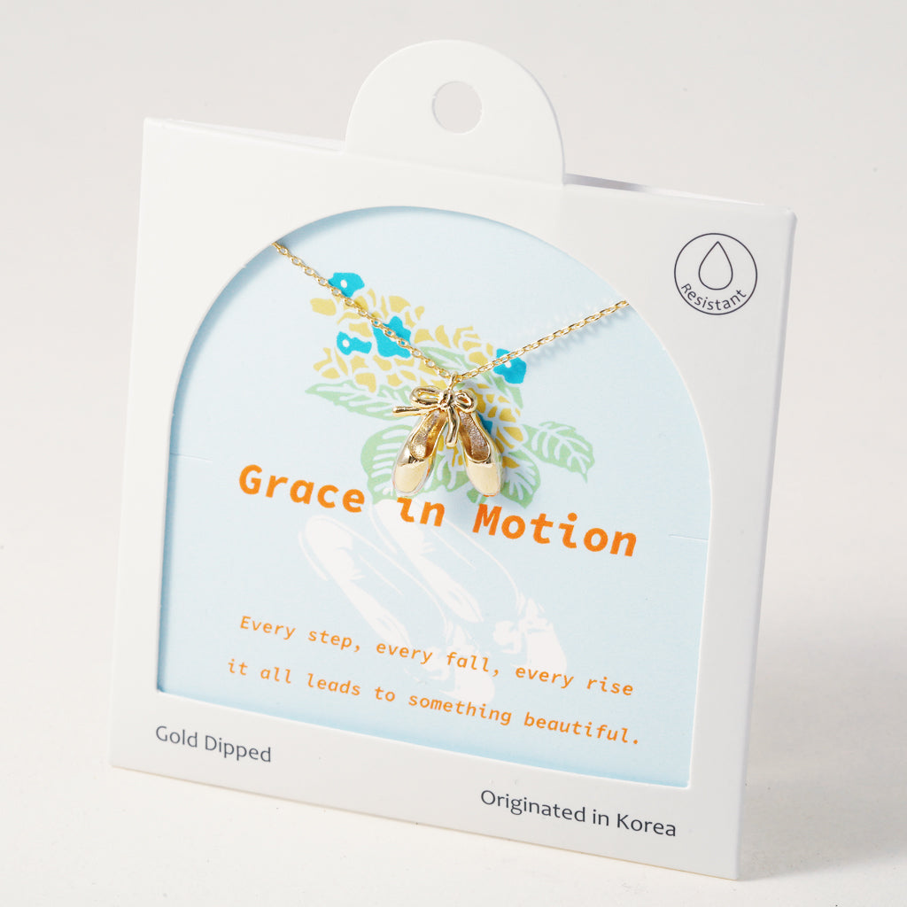 The Grace Ballet Shoe, Necklace