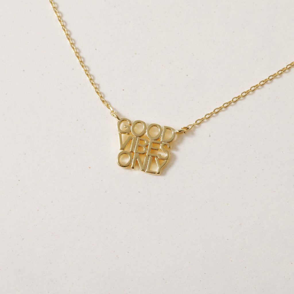 Good Vibes Only ,Necklace