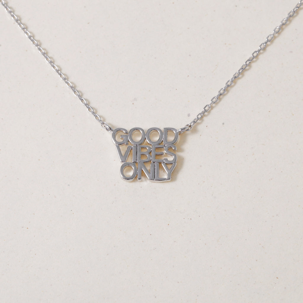 Good Vibes Only ,Necklace