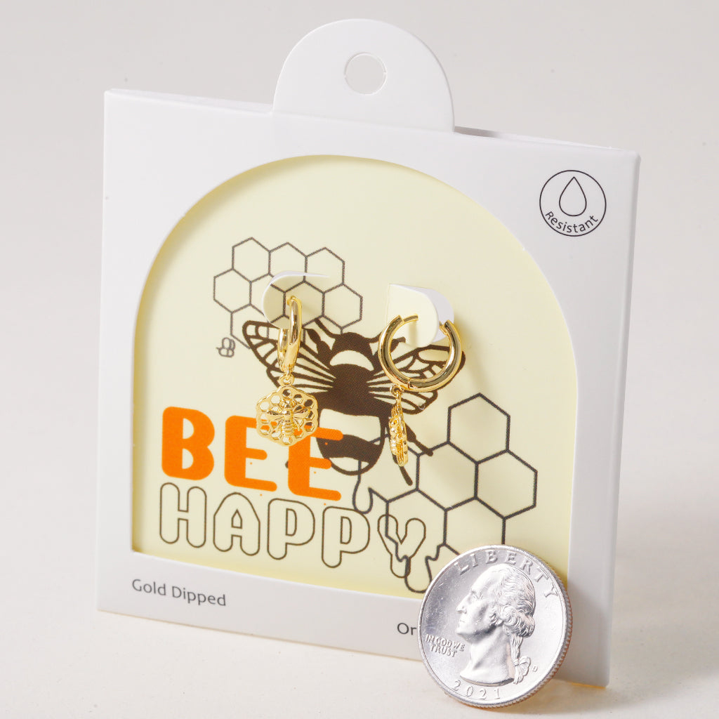 Bee-live in happiness, Earring