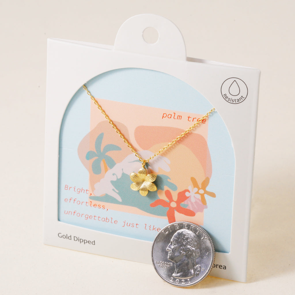 Be My Plumeria, Necklace
