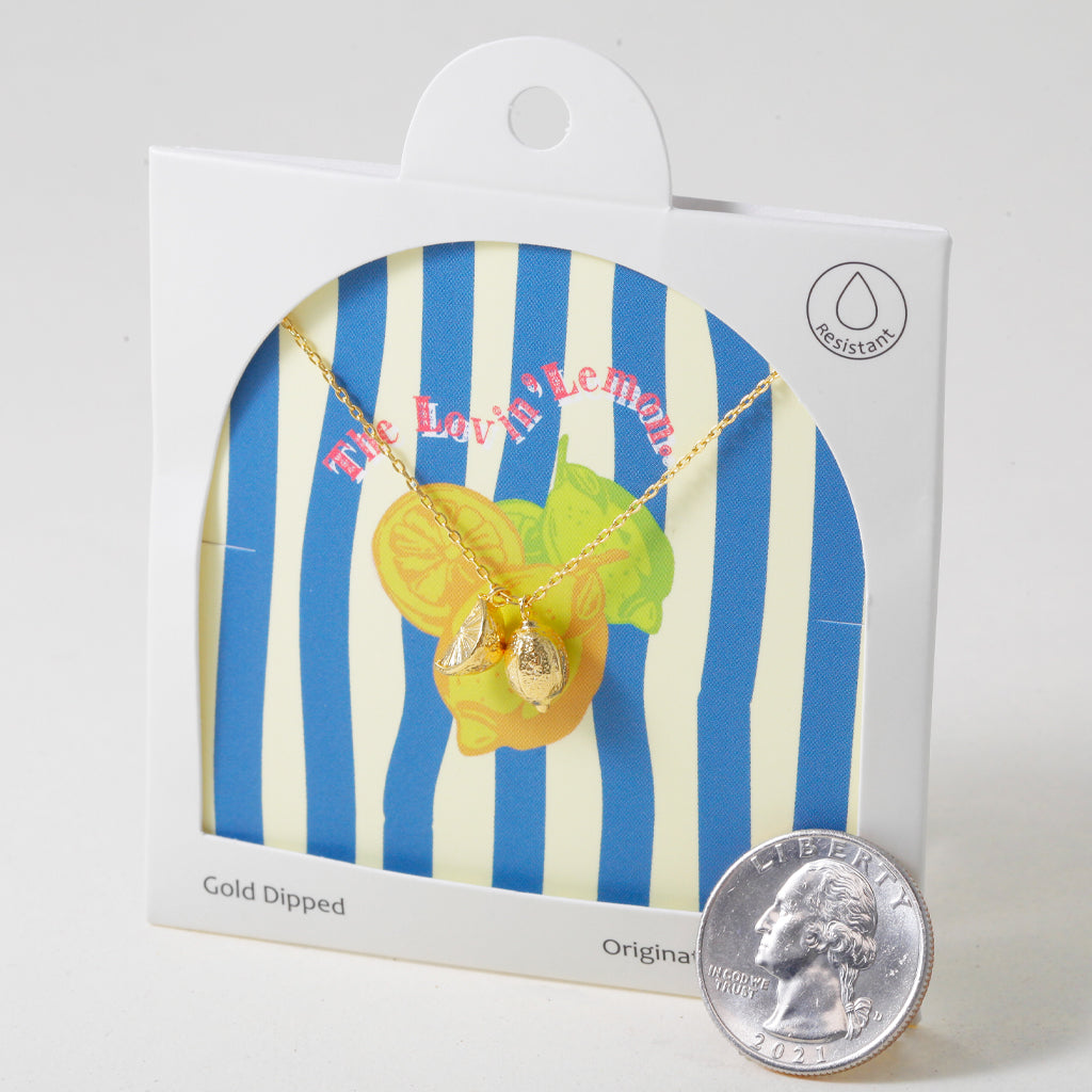 Zesty Lemon Drop, Necklace