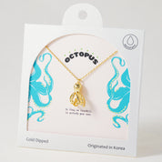 Ocean’s Embrace:  Octopus Necklace