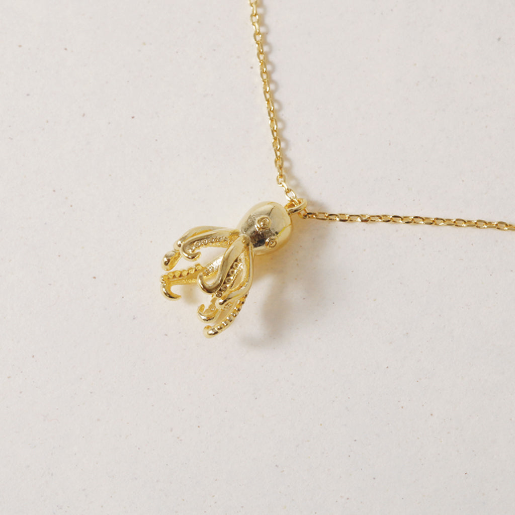 Ocean’s Embrace:  Octopus Necklace