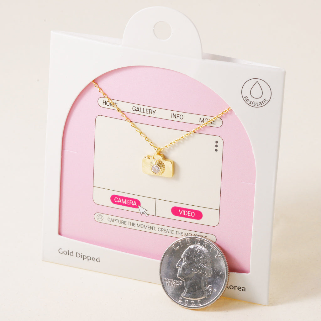 Say Cheese Camera, Necklace