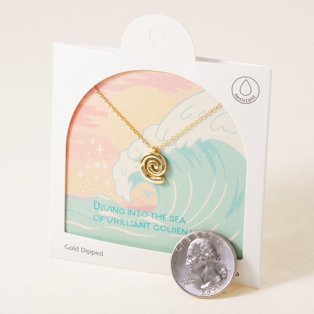 Ocean Whirl, Necklace