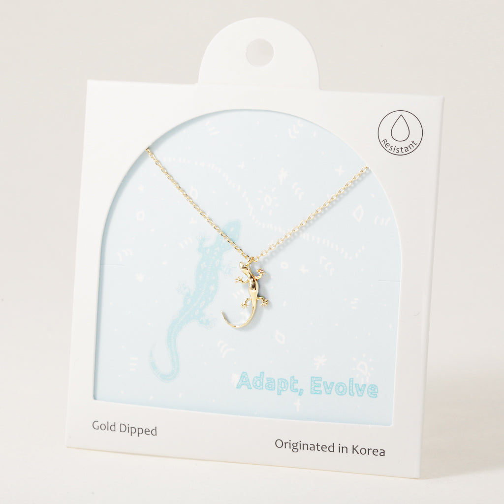 Gecko Glow, Necklace