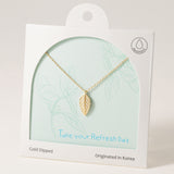Victory Leaf, Necklace