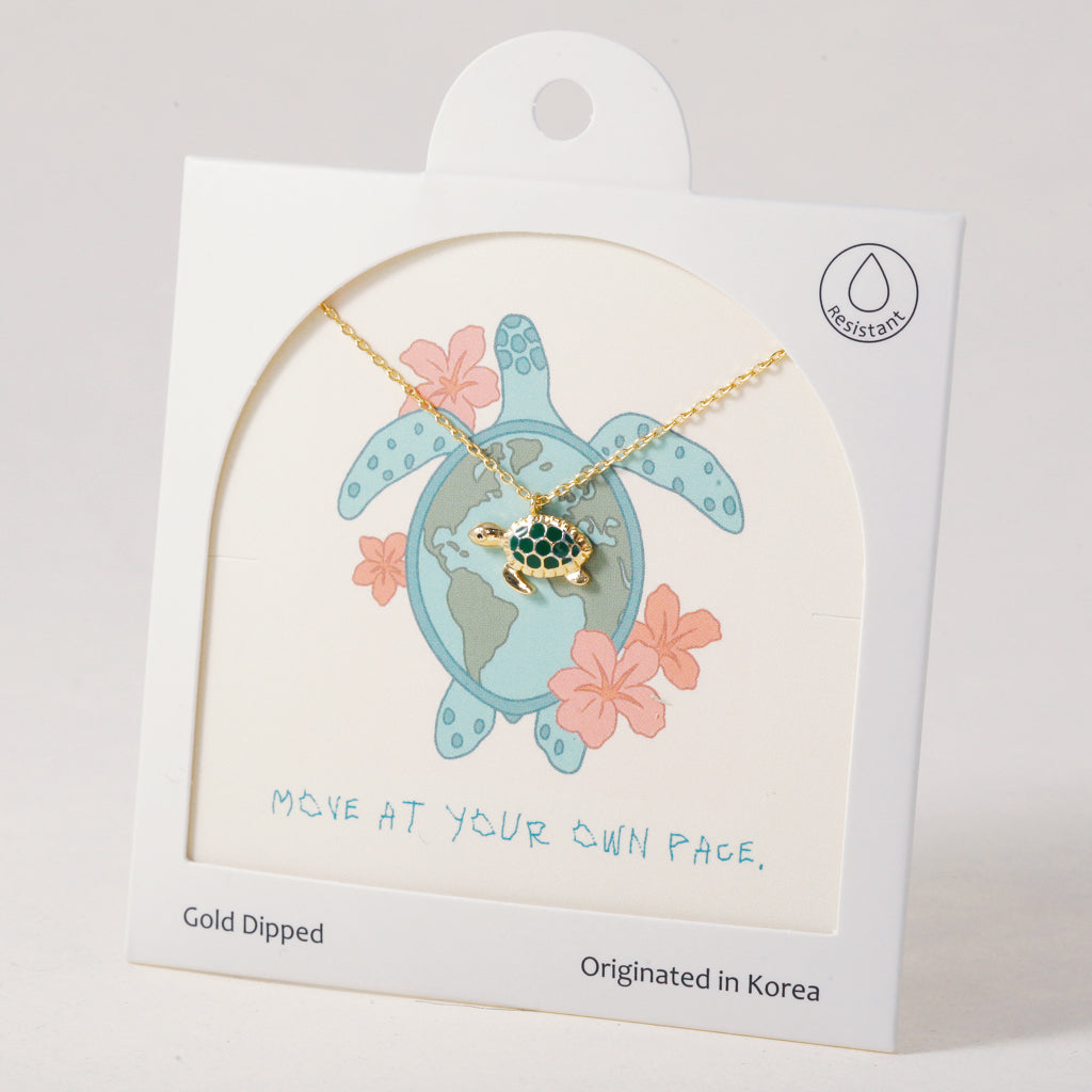 Turtle Your Way, Necklace