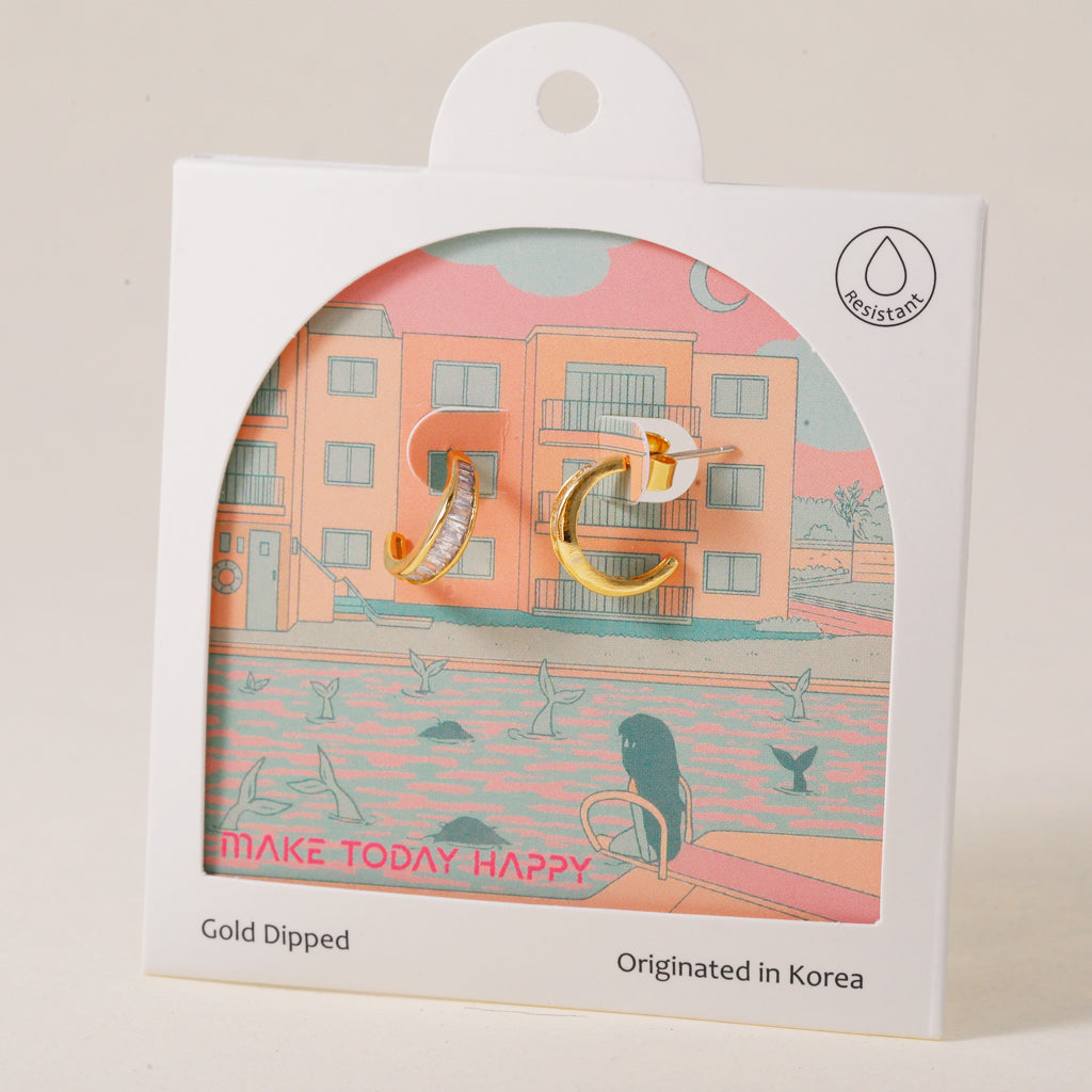 Sparkle Circle, Earrings