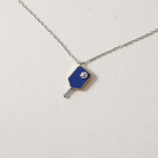 Blue Pickle Pecker Pickleball, Necklace