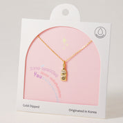 Pop, Fizz Bottle Necklace