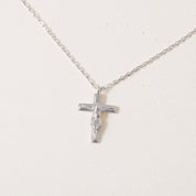 Faith Over Fear Cross, Necklace