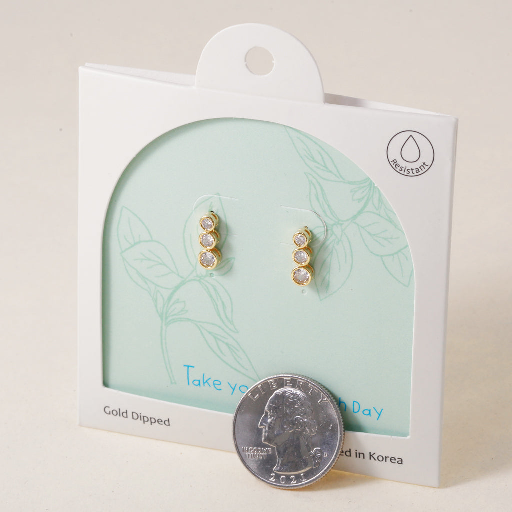 Zen Sparkle Drops, Earring