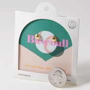 Playful Pitch: Baseball  Earring