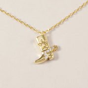 Western Cowboy Boot, Necklace