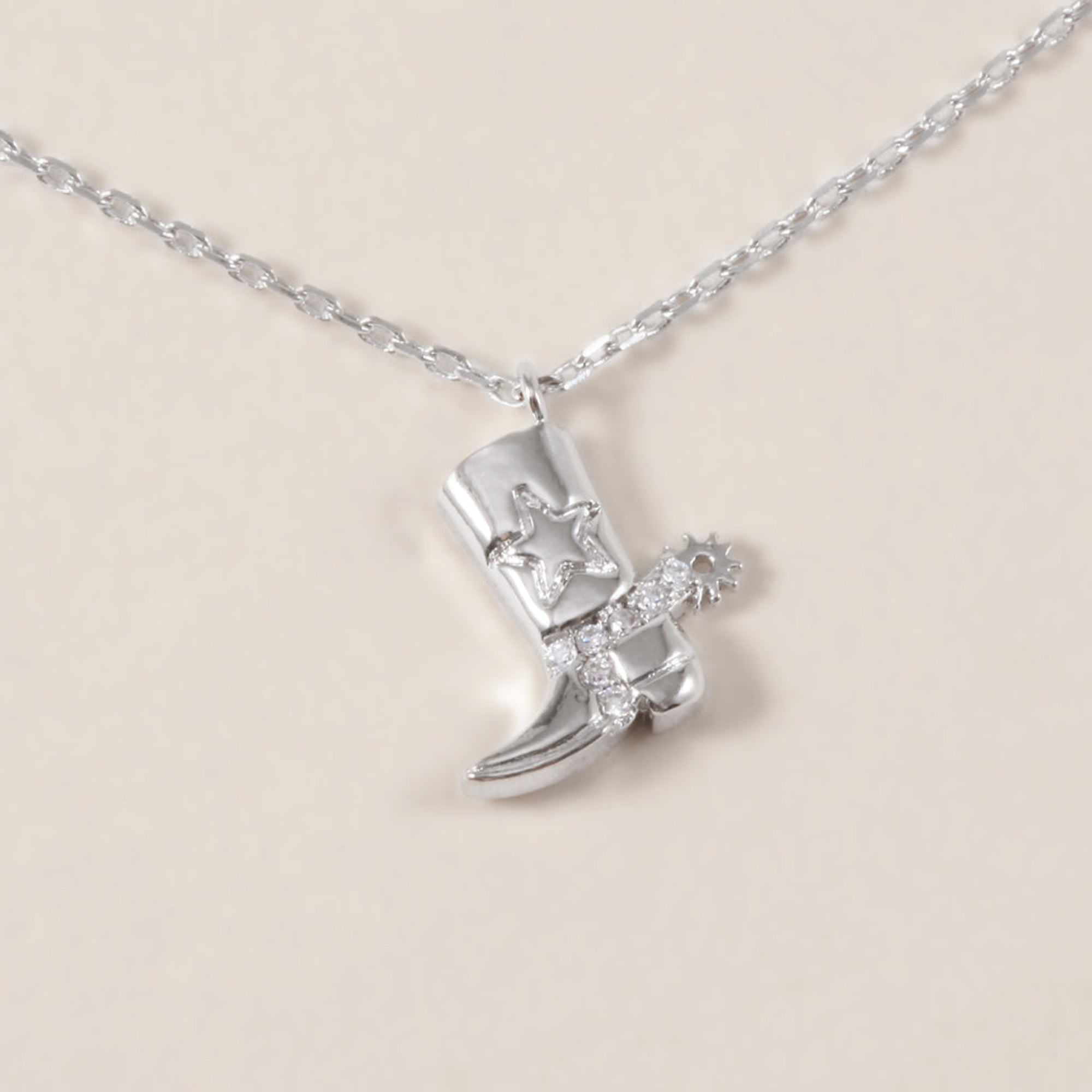 Western Cowboy Boot, Necklace