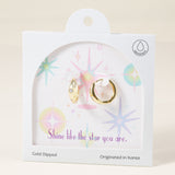 Celestial Shine Drop, Earrings