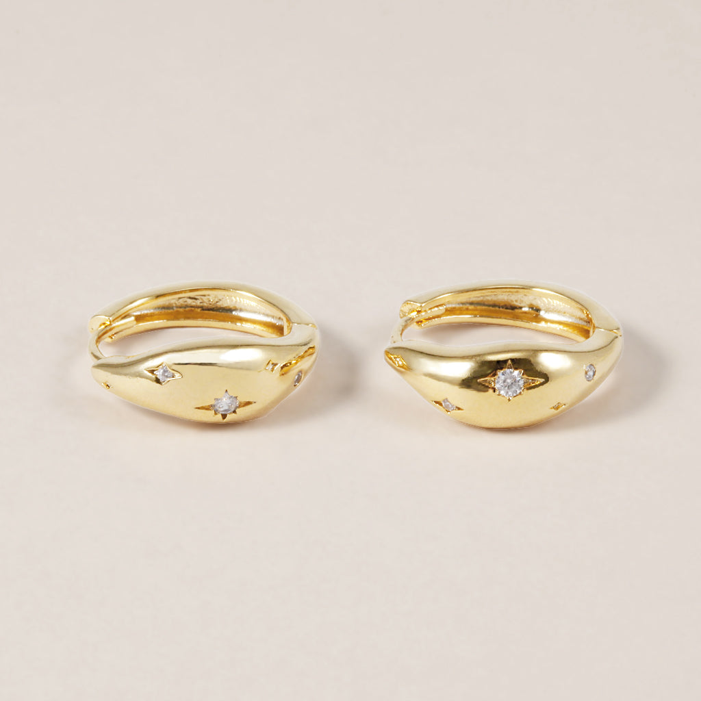 Celestial Shine Drop, Earrings