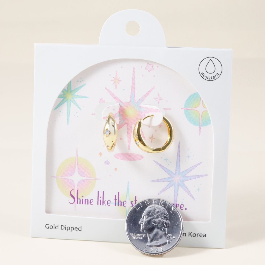 Celestial Shine Drop, Earrings