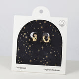 18K Gold Dipped Colorful Candy Crush Earrings