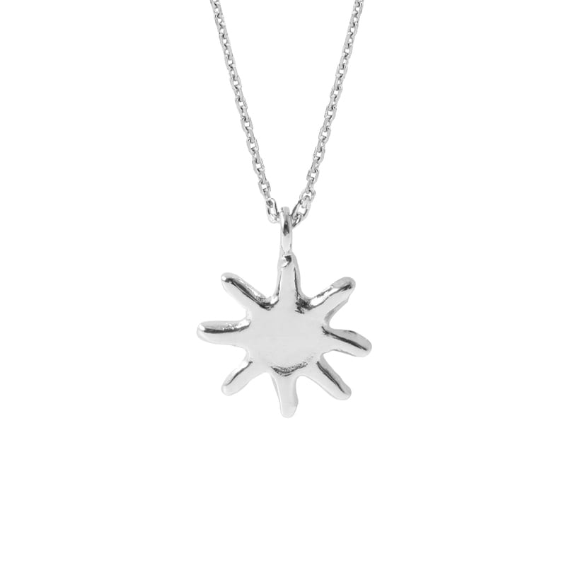 Golden Dawn Pendant Necklace - 18K Gold Dipped, White Gold Dipped
