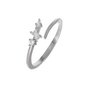 Starlight Trio Ring - 18K Gold Dipped, White Gold Dipped
